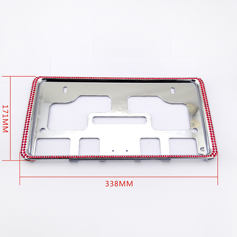 Market Car Accessories - Araba Aksesuarları Bling Kristal Taşlı Plakalık