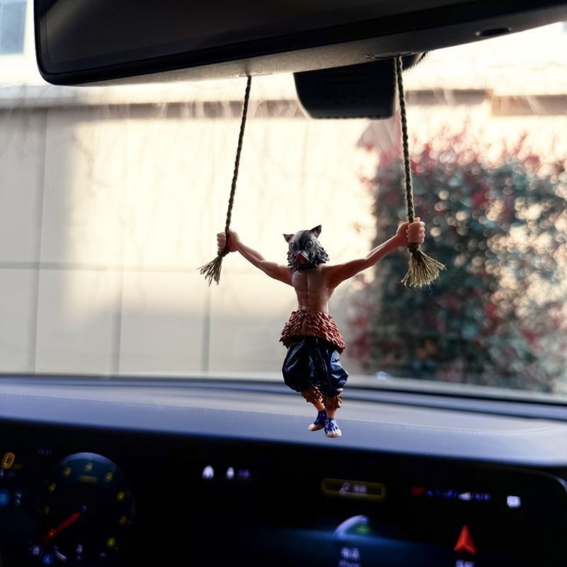 Car Accessories Hanging From Mirror - Demon Slayer Anime Araba İç Dekorasyon