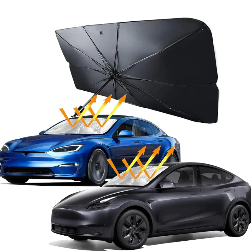 Windshield Sun Shade - Araba ön camı güneşlik katlanabilir şemsiye