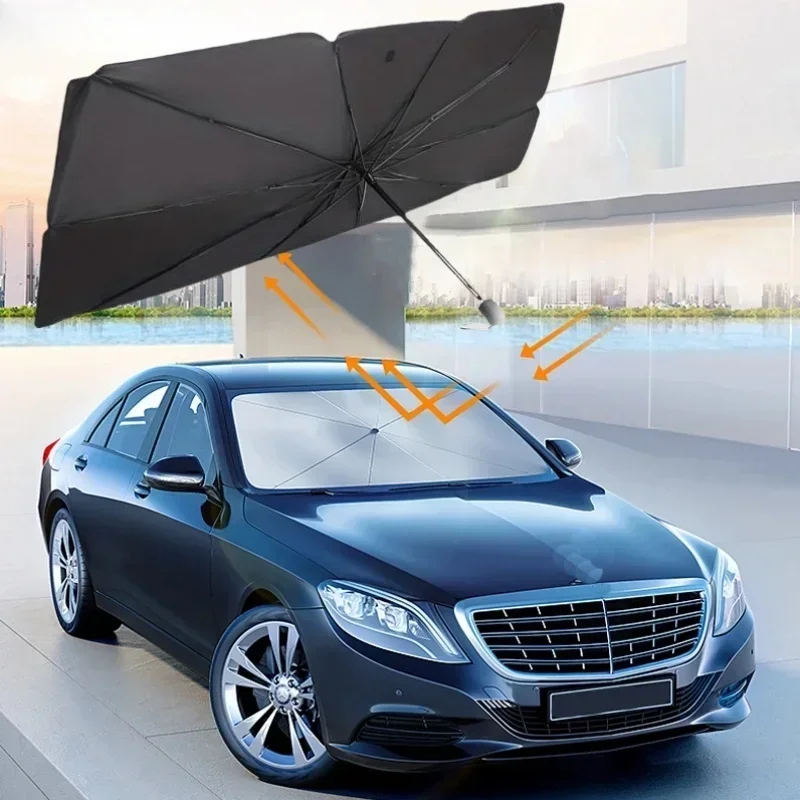 Windshield Sun Shade - Araba Güneşliği, Araba Aksesuarları Ön Cam