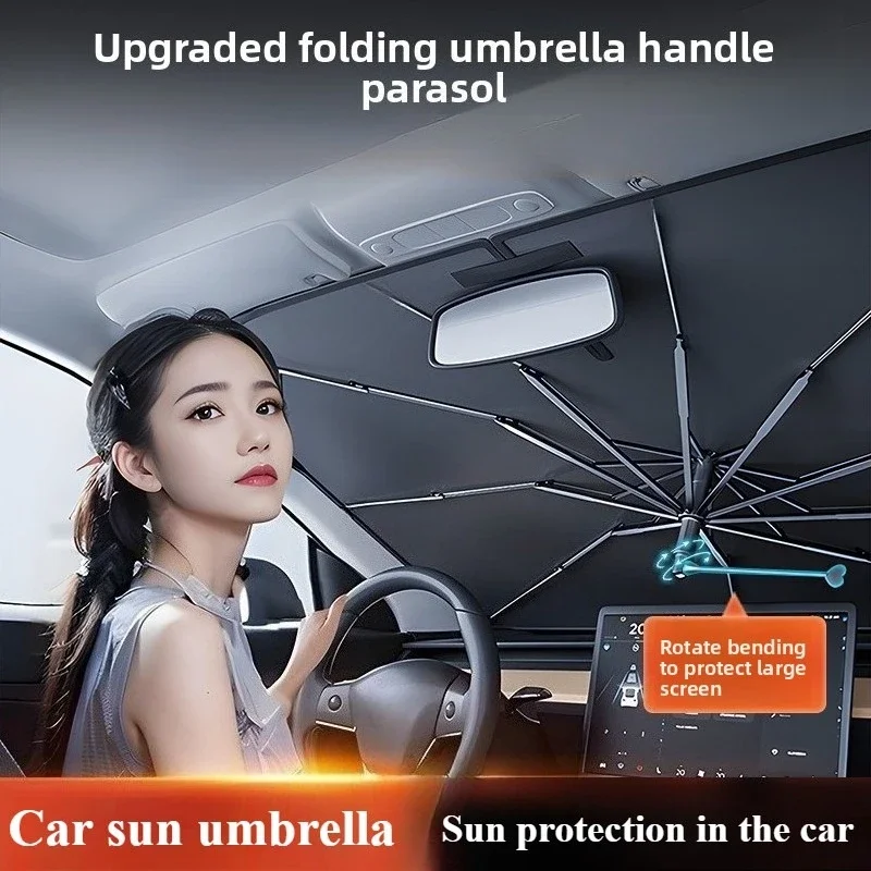 Windshield Sun Shade - Araba Güneşliği Ön Cam Şemsiyesi Katlanabilir