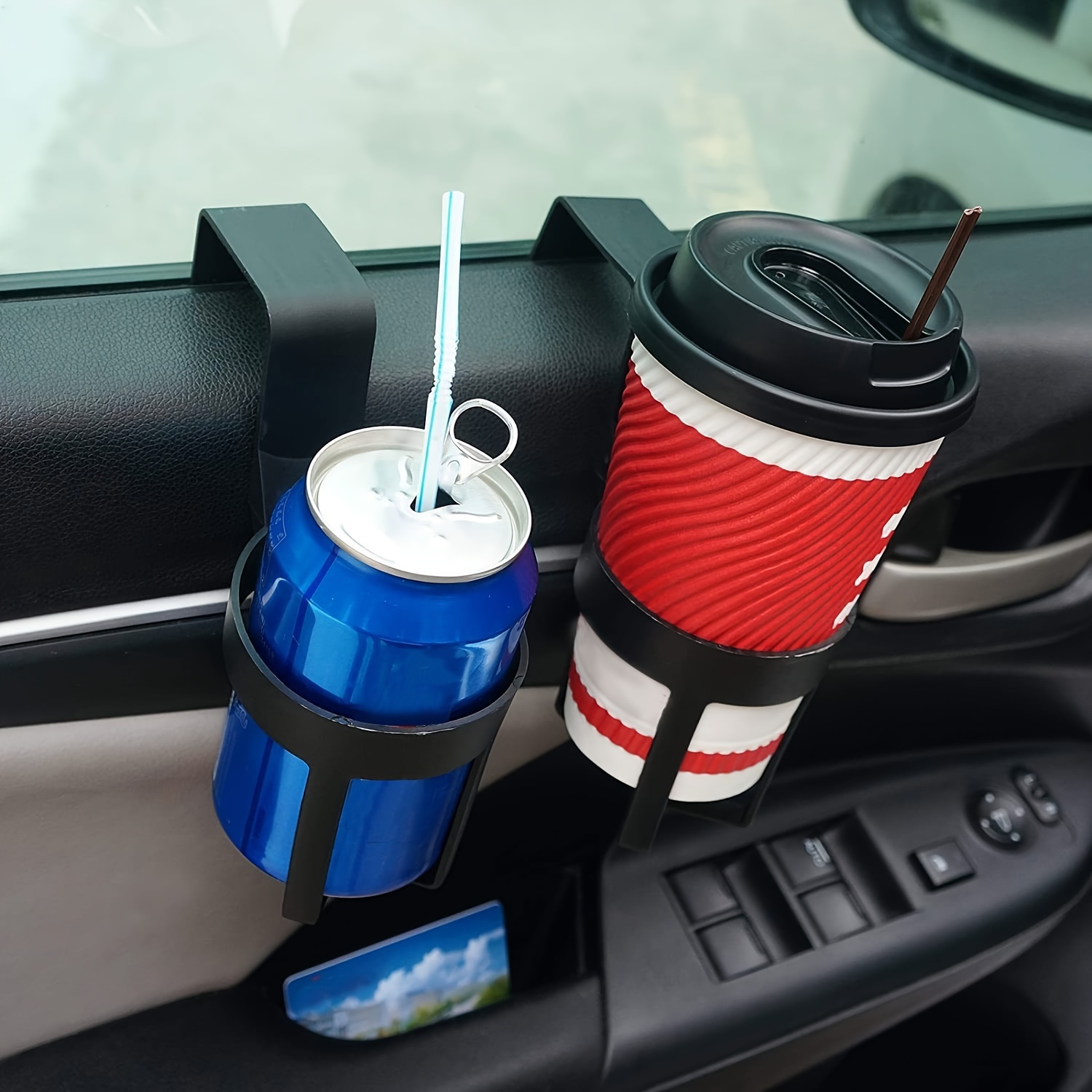 Car Cup Holder Expander - 2 adet İçecek Kupa Araç Tutucu