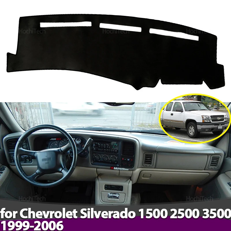 Car Anti-Slip Dashboard Mat - Chevrolet Silverado 1500 2500 3500 1999-2006