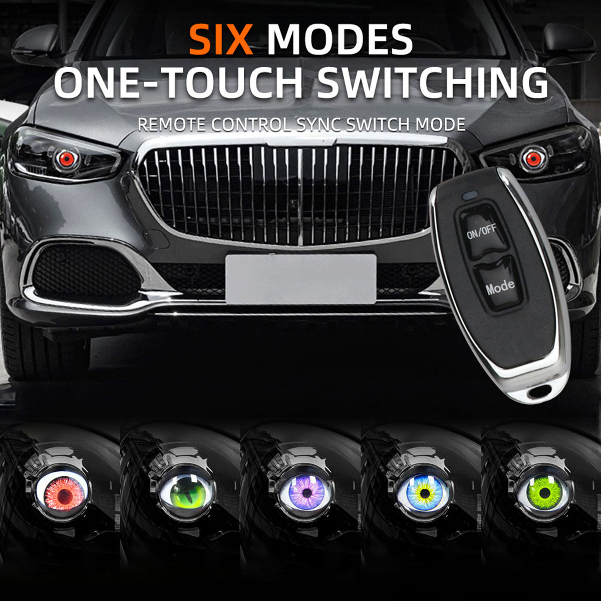 3 inç araba LED şeytan gözler  - Car Accessories Evil Eye incelemesi ve fiyatı