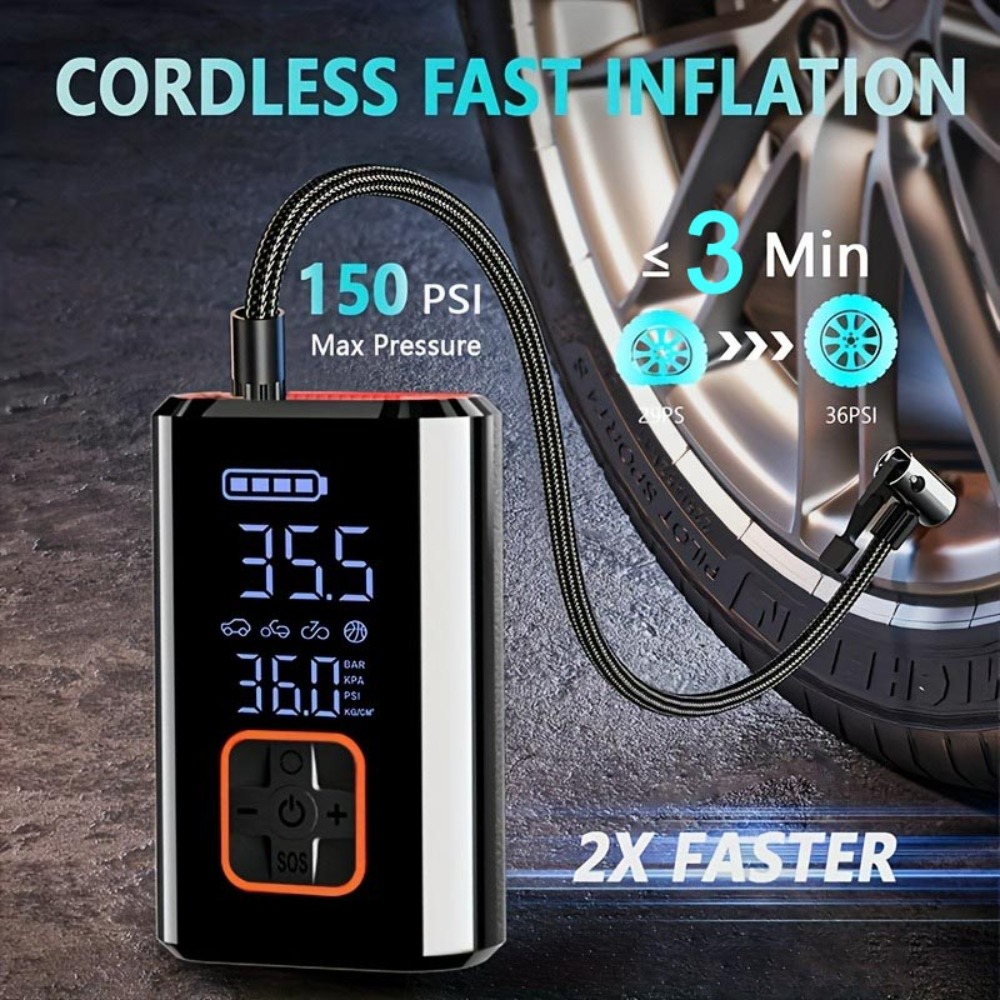 Taşınabilir Hava Kompresörü Ka - Car Portable Tire Inflator incelemesi ve fiyatı