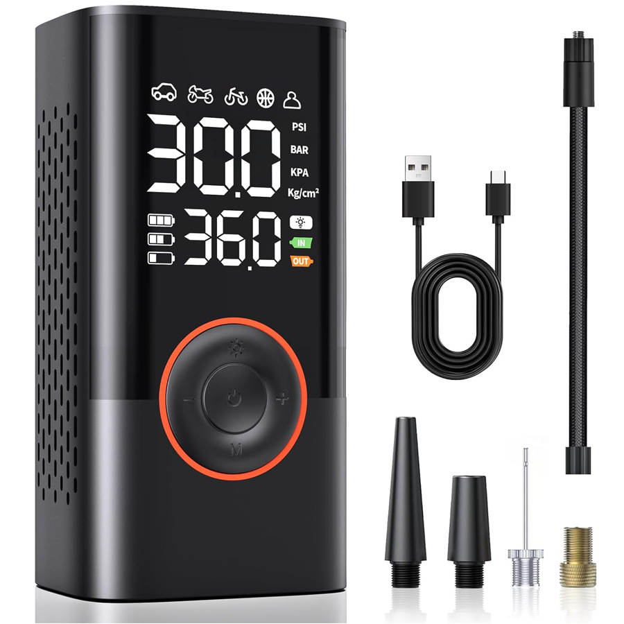 Etkili Şarj Edilebilir Kablosu - Car Portable Tire Inflator incelemesi ve fiyatı