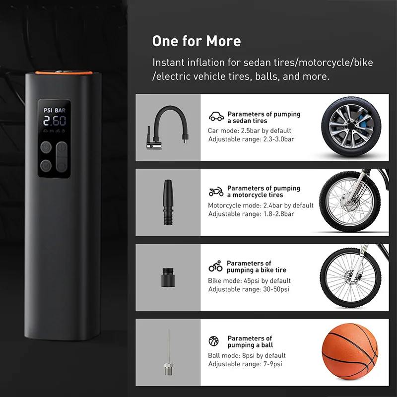 Mini Taşınabilir ABS Plastik K - Car Portable Tire Inflator incelemesi ve fiyatı