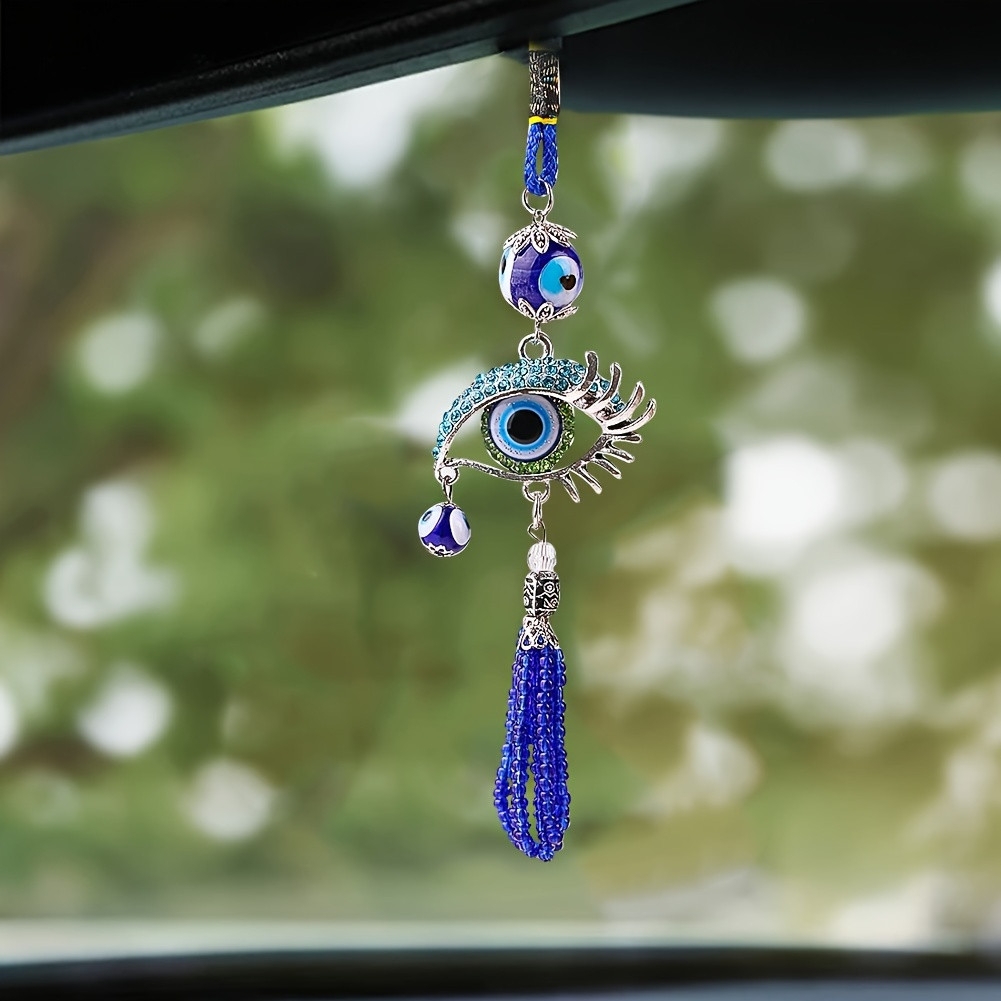 1 Adet Mavi Büyülü Göz Püsküll - Car Accessories Evil Eye incelemesi ve fiyatı