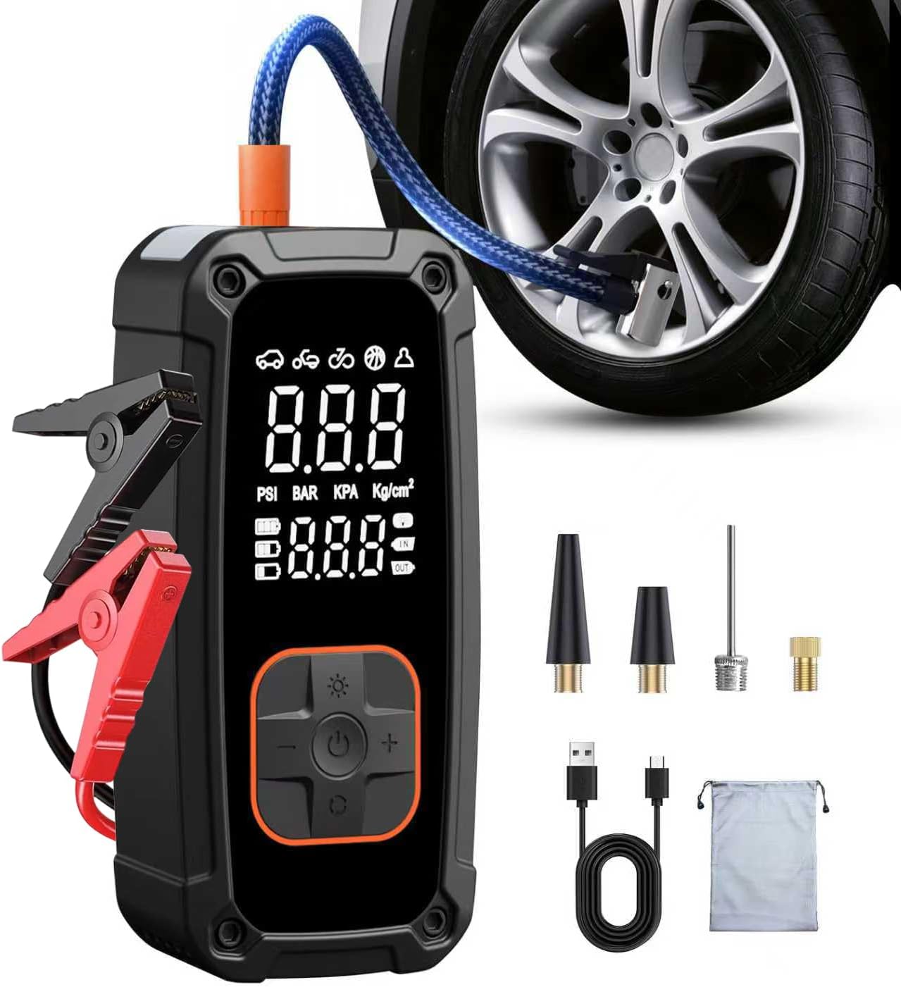 Taşınabilir Hava Kompresörü La - Car Portable Tire Inflator incelemesi ve fiyatı