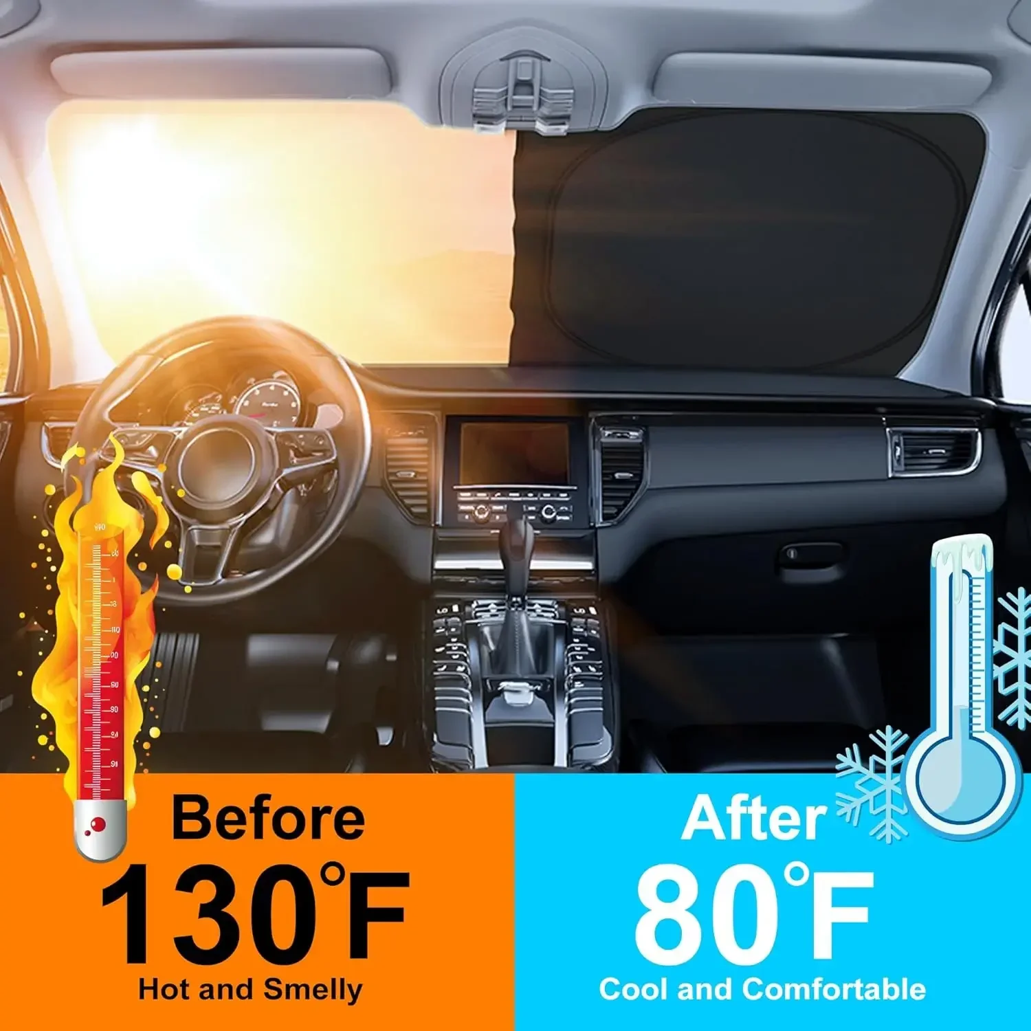 Araba Ön Camı Güneşlik Titanyu - Windshield Sun Shade incelemesi ve fiyatı