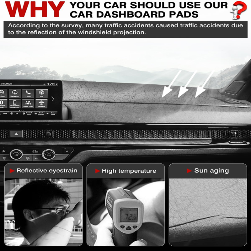 Parlama Önleyici Gösterge Pane - Car Anti-Slip Dashboard Mat incelemesi ve fiyatı