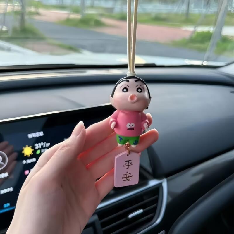 Kawaii Crayon Shin Chan Araba  - Car Accessories Hanging From Mirror incelemesi ve fiyatı