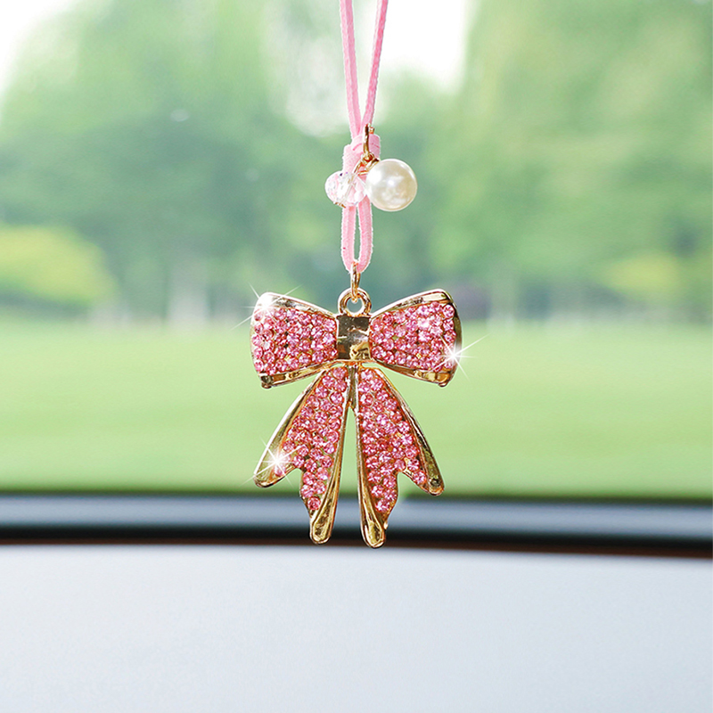 Moda Elmas İşlemeli Papyon Şek - Car Accessories Evil Eye incelemesi ve fiyatı