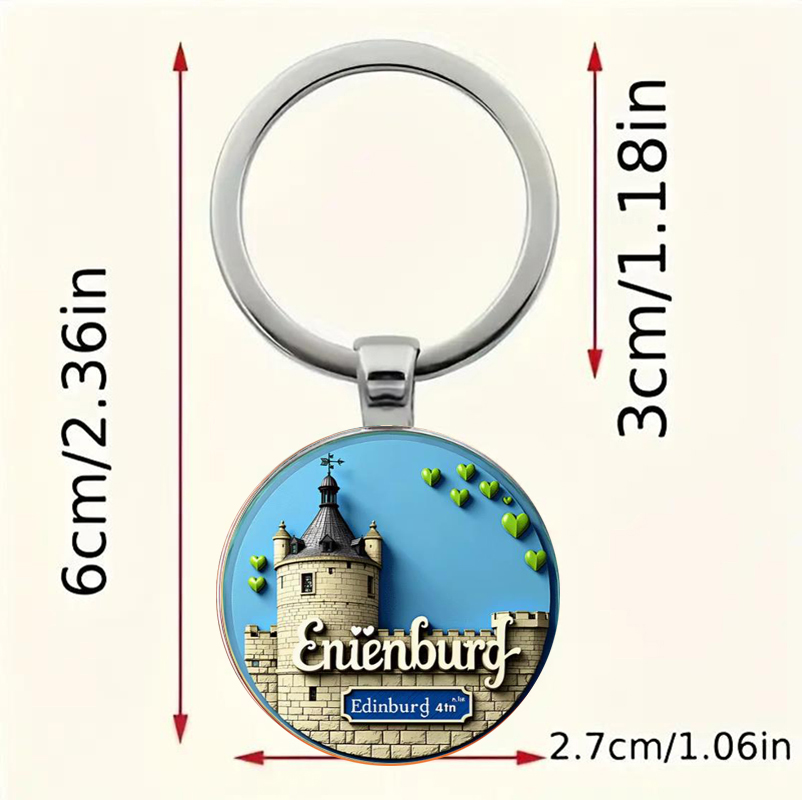 Yuvarlak anahtarlık, ortaçağ t - Car Accessories Edinburgh incelemesi ve fiyatı